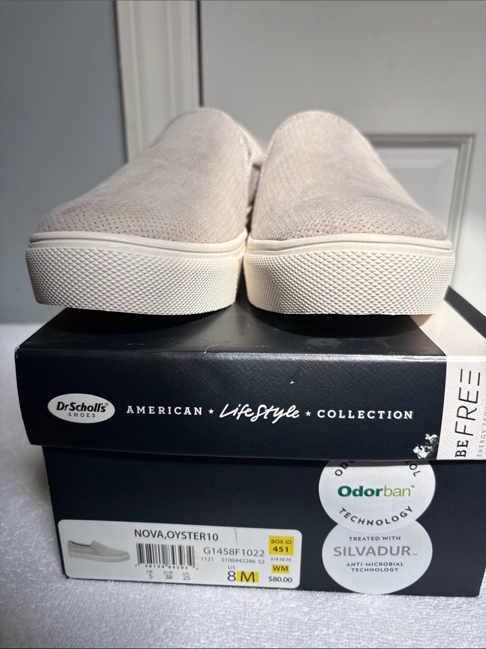 Dr. Scholl's women’s  Slip-On Sneakers in Oyster Beige